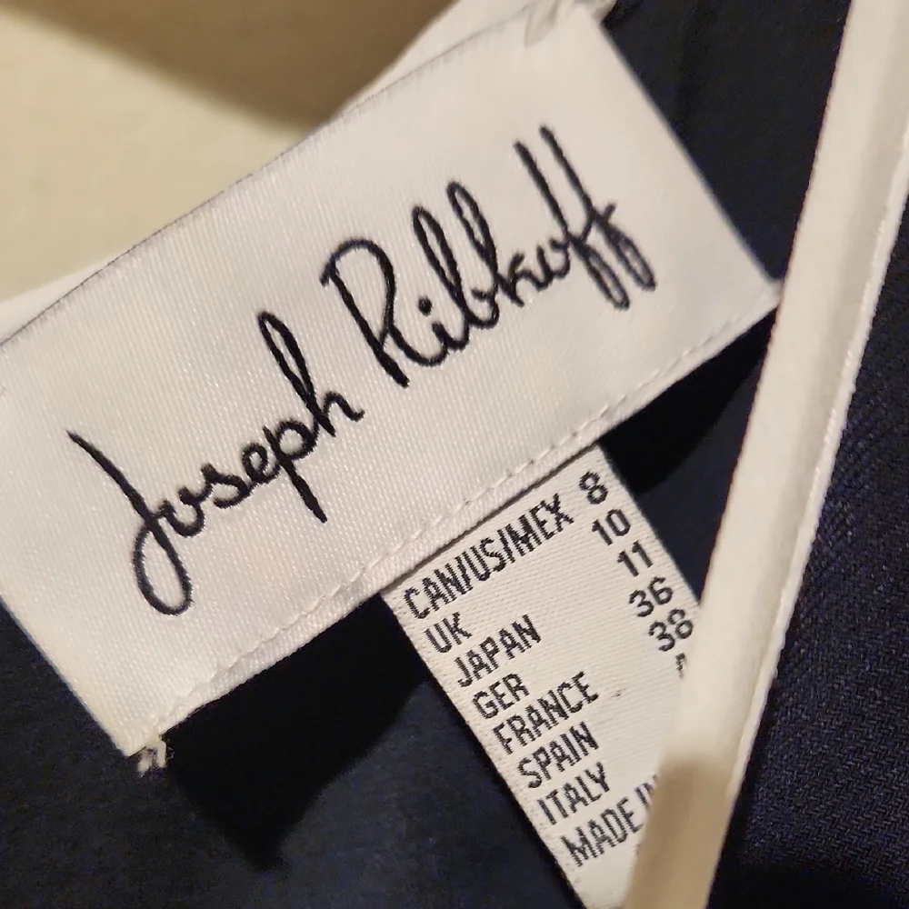 ❤️ JOSEPH RIBKOFF RUFFLE SLEEVE TOP, 8 - Picture 3 of 9